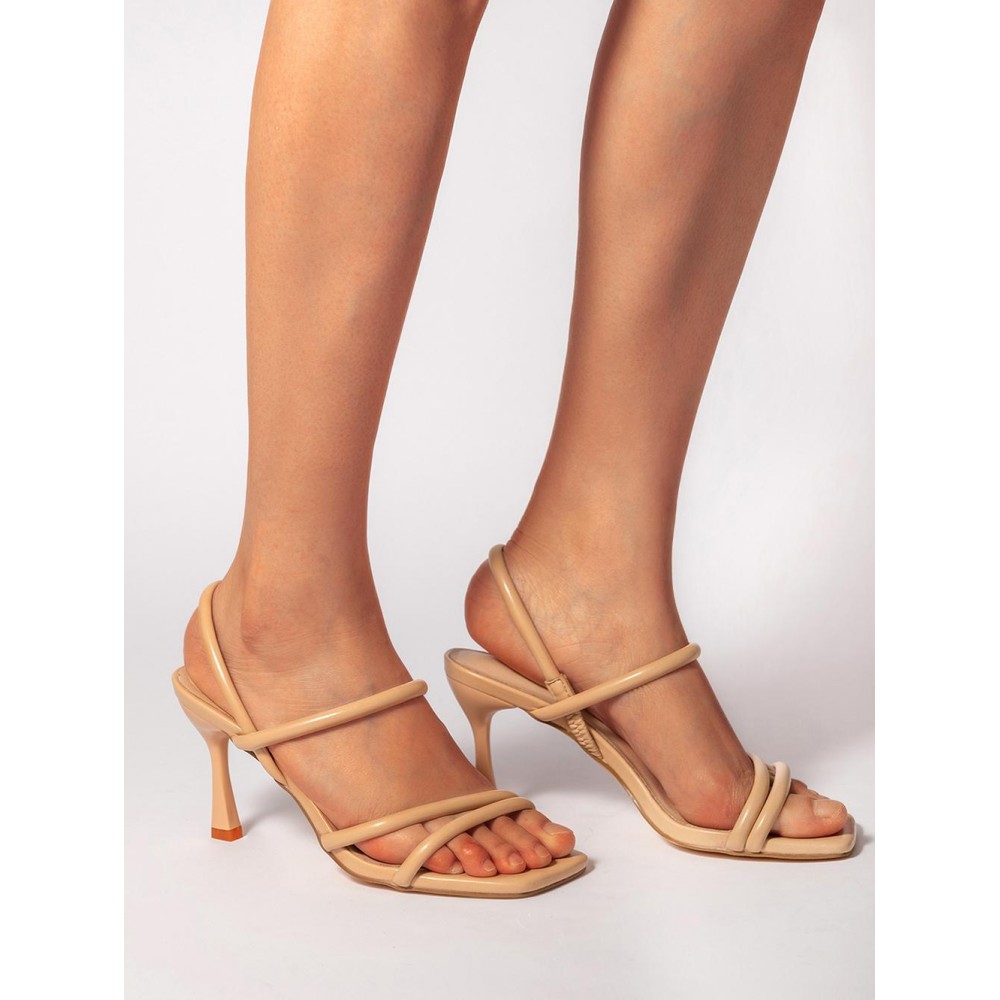 Women's Basic Minimalist Style Stiletto Heels Sandals Women's Basic Minimalist Style Stiletto Heels Sandals