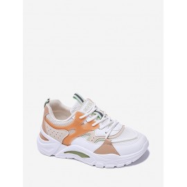 Colored Breathable Clunky Sneakers