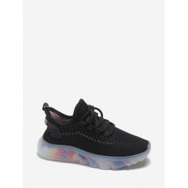Breathable Lace Up Shoes