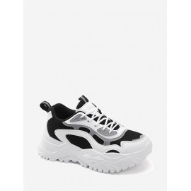 Chunky Sole Breathable Clunky Shoes